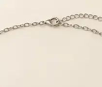 Luna Crescent Waist Chain clasp and material detail